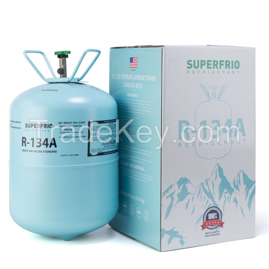 Factory Price 99.98% Gas Refrigerant R134A best Price