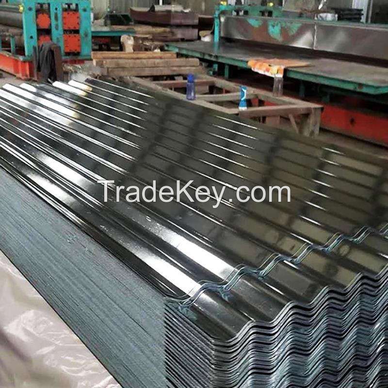 Galvanized Corrugated Roofing Sheet Aluminum Zinc Coated High-strength Steel Plate Container Plate PPGI/versatile roofing sheets