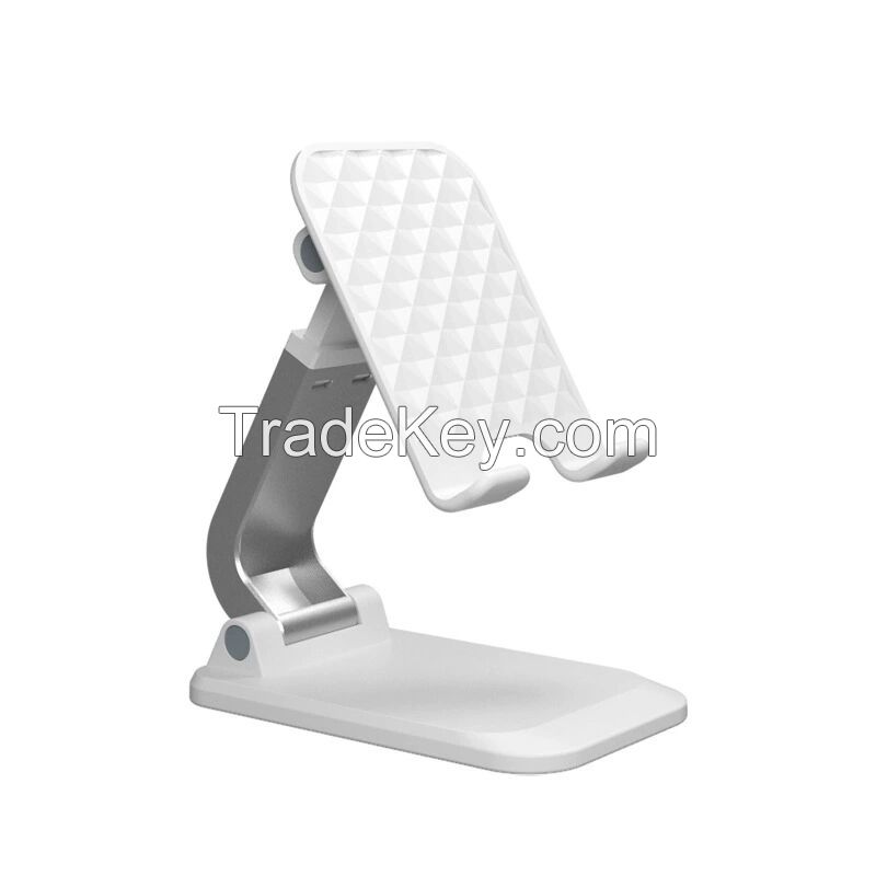 Desktop aluminum alloy pad tablet live mobile phone stand multi functional folding mobile phone stand