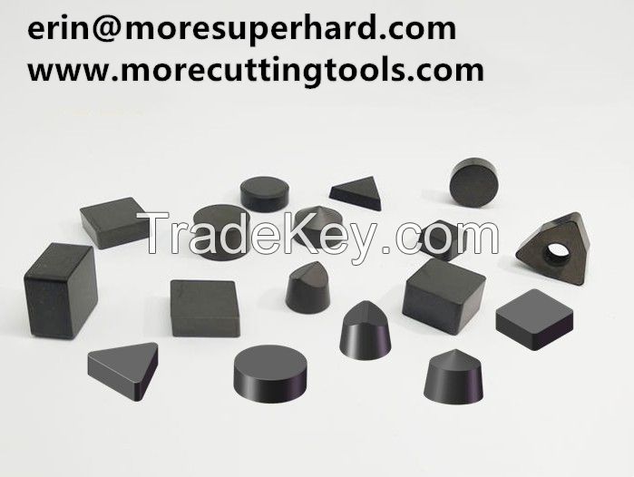 Solid CBN Inserts for Hard Turning Cast Iron and Hardened Steel