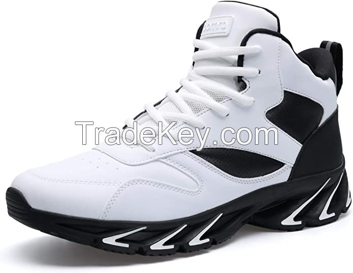 Joomra Men's Stylish Sneakers High Top Athletic-Inspired Shoes