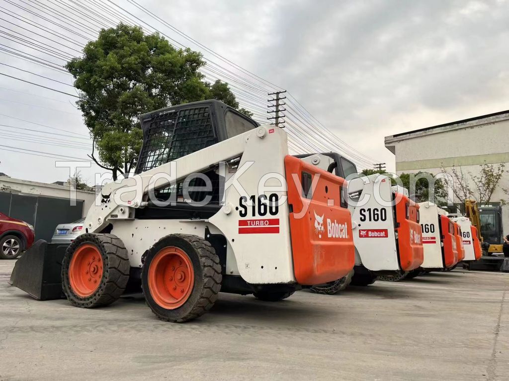 used skid steer loader bobcat s160 s300 loader with low price