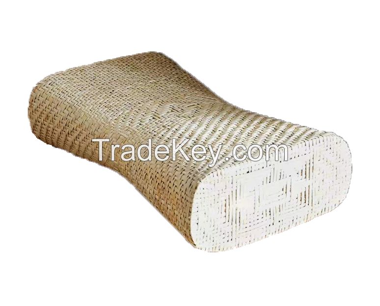 Rattan pillow/ Natural rattan webbing pillow