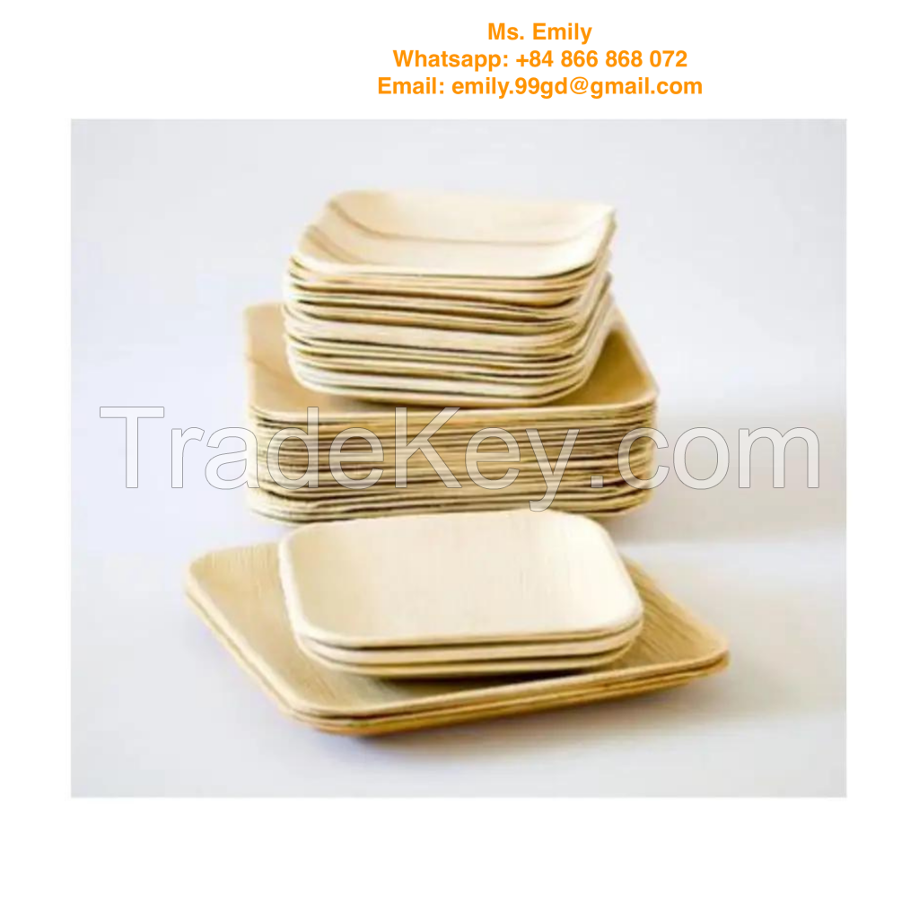 Palm Leaf Plates 100% Natural 