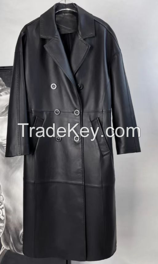 Mu-leather Coat