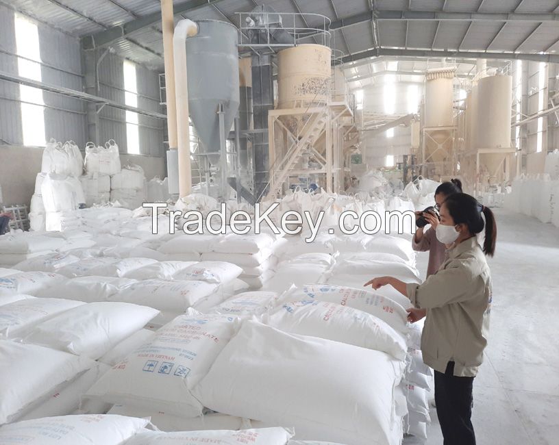 Industrial Grade High Whiteness Ground Calcium Carbonate GCC Vietnam Origin