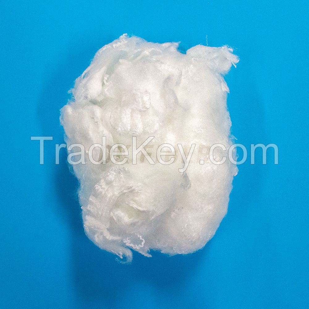 Polyester staple fiber made in Korea (Virgin), Low Melt, 4Dx51mm (adheresed fiber)