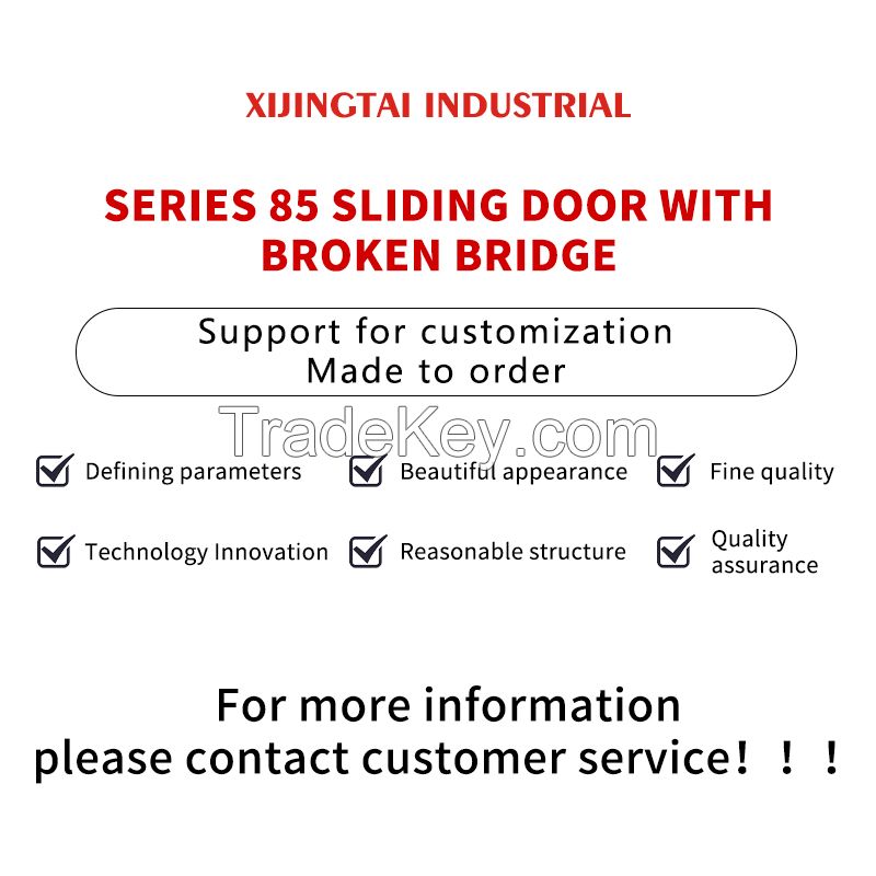 85 series bridge cutoff sliding door