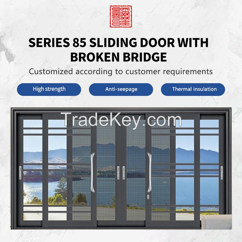 85 series bridge cutoff sliding door