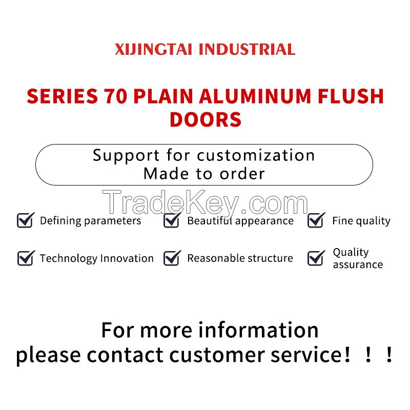 70 Series Ordinary Aluminum Side Hung Door