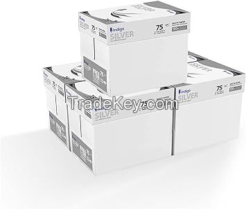 Box of A4 Paper Office White Printer Copier Paper 5 Reams of 500 (80gsm) Multifunction Laser Inkjet Paper (5 Boxes (25 Reams)