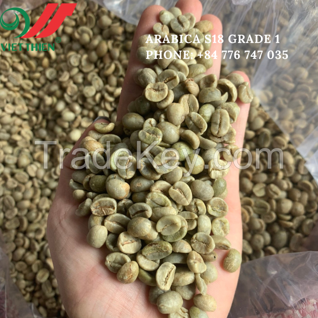 Robusta screen 18 Clean grade 1