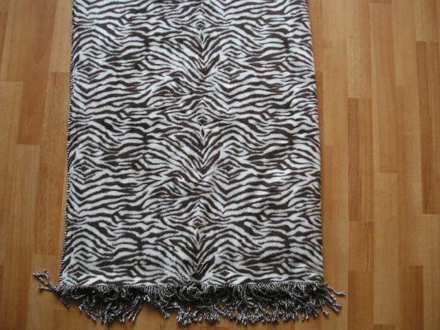 Jacquard bamboo blanket