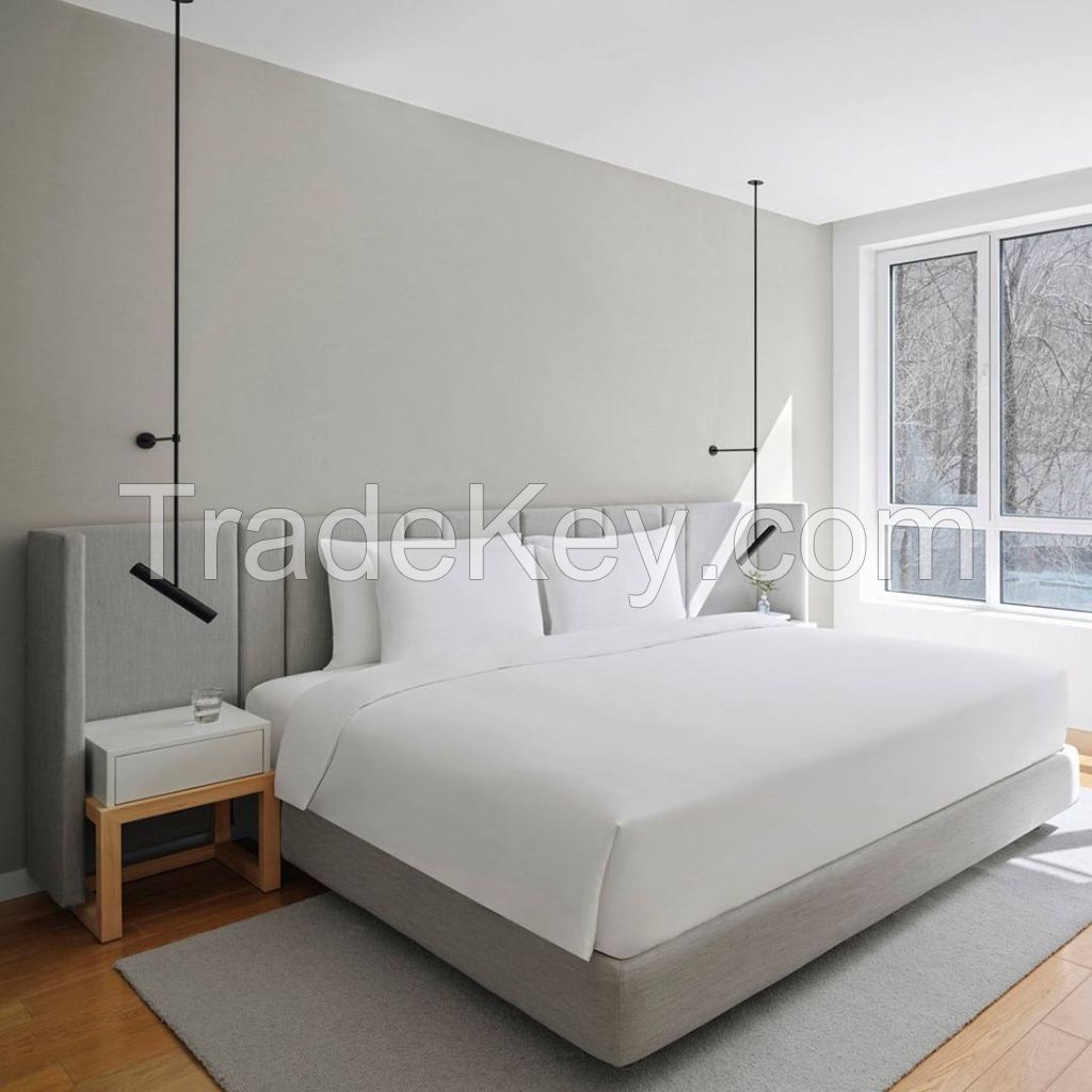 Factory Price 4 Star Hotel Furniture Set Italian Style 5 Star Queen Size Bed Room Furniture Set
