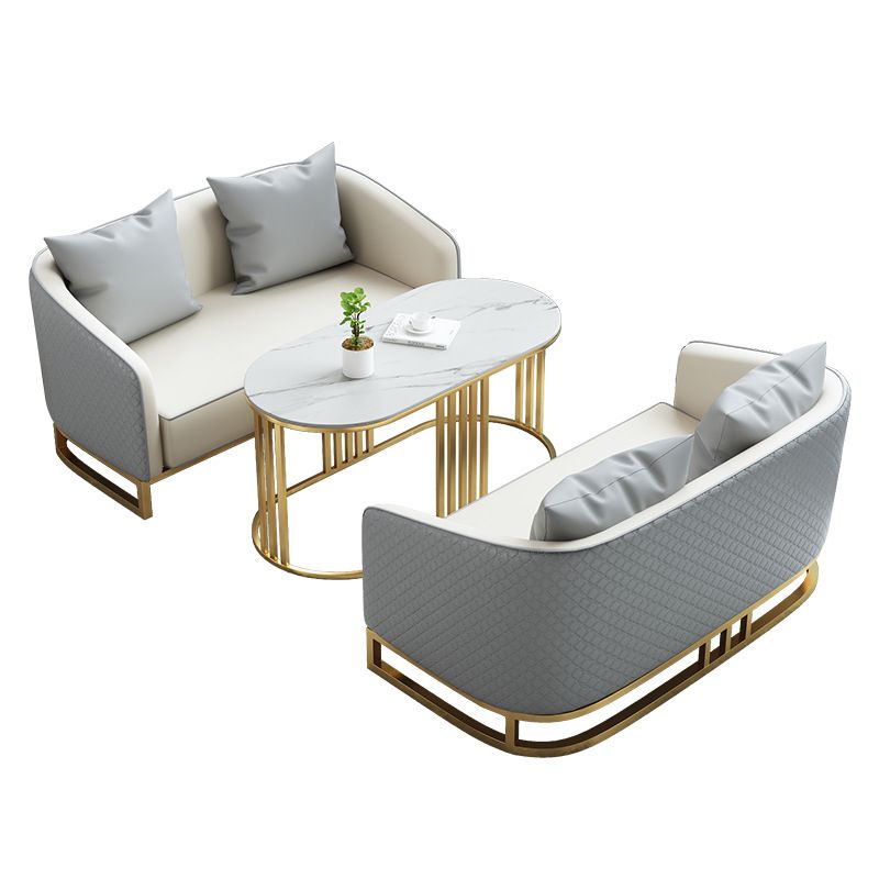 Hospitality Furniture Sectional Sofa Design Can Be Customized Hotel Lobby Fabric Sofa Set Living Room Furniture