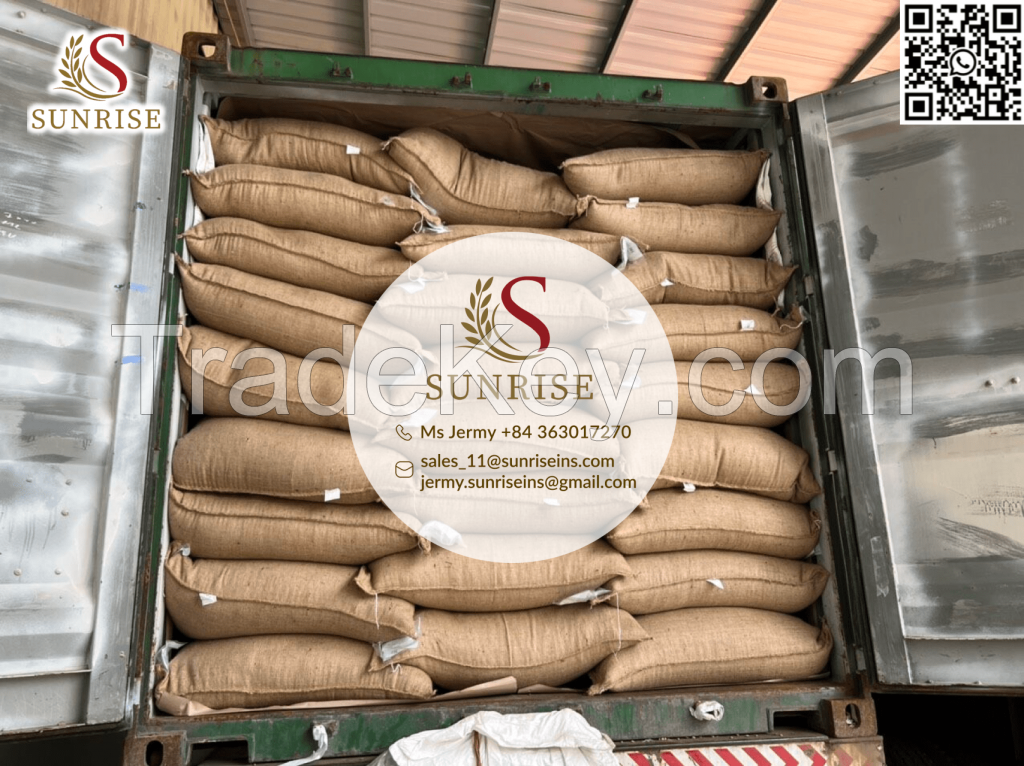 Robusta green coffee beans