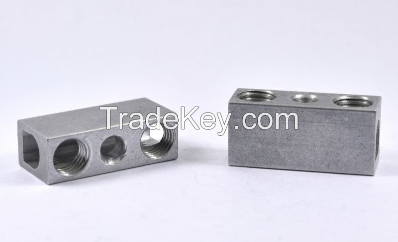 Aluminum Mechanical Wire Lugs Electrical Terminal Lug Connectors 2 hole 2 Conductor