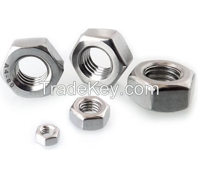 DIN934 ASME/ANSI B18.2.2 Hex nuts