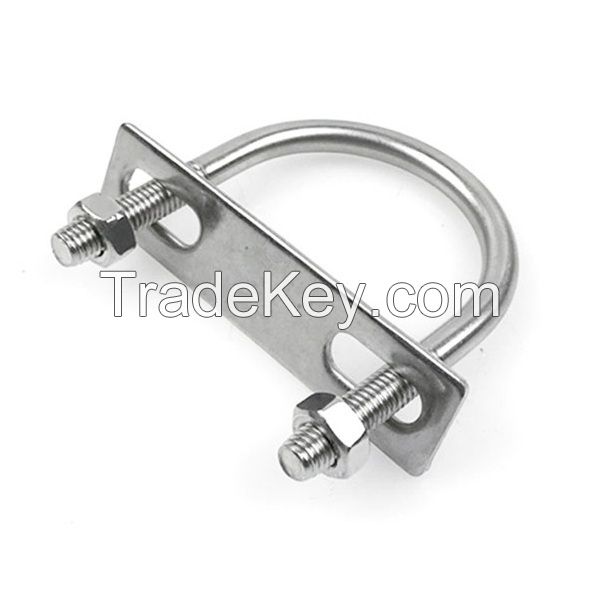 SS304 A2 SS316 A4 U Clamps for tube pipe 