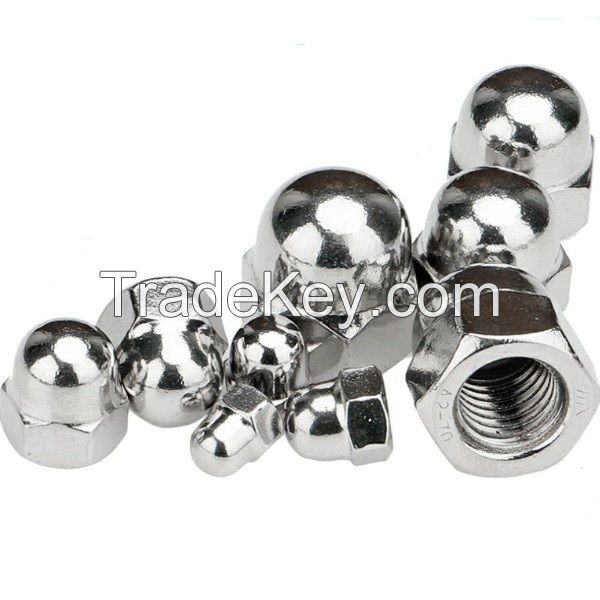 SS304 SS316 A2-70 A4-70 Cap Nuts Dome nuts