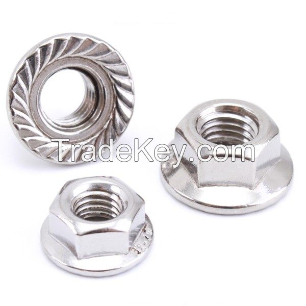 Stainless Steel Flange Nuts