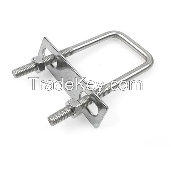 SS304 A2 SS316 A4 U Clamps for tube pipe 