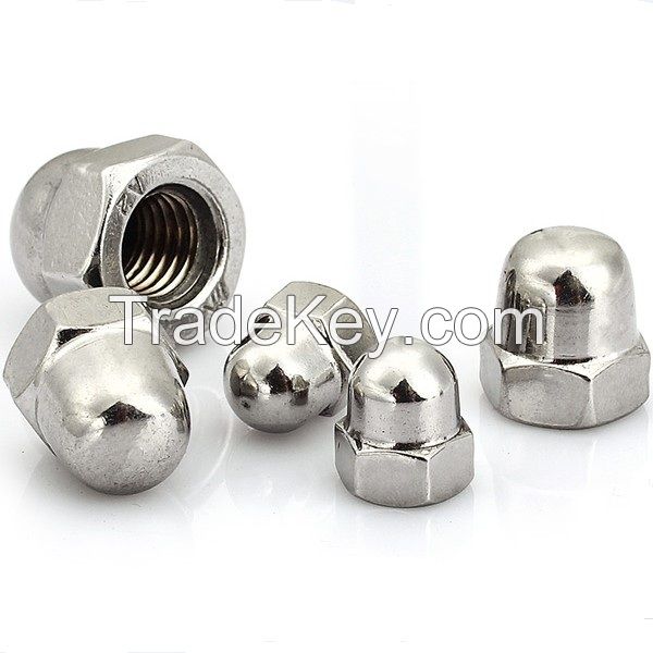 SS304 SS316 A2-70 A4-70 Cap Nuts Dome nuts