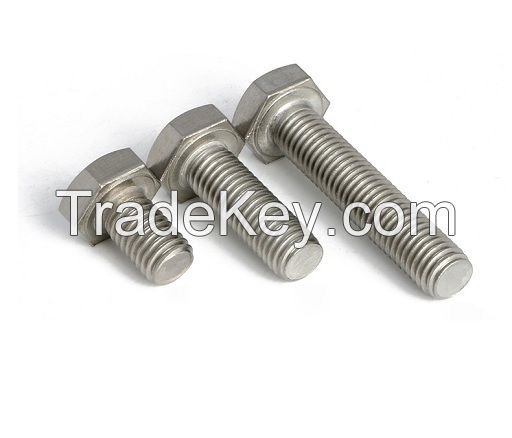 B8 B8M ASME/ANSI B 18.2.1 Full Thread Hex Bolts