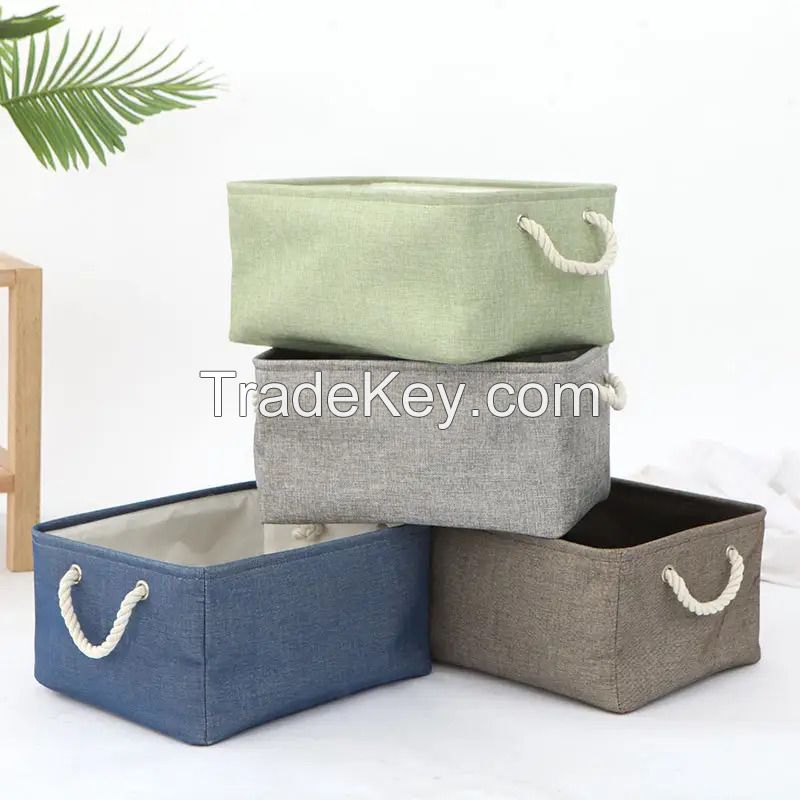 Vietnam manufacturer Collapsible storage box, fabric cube for clothes, items