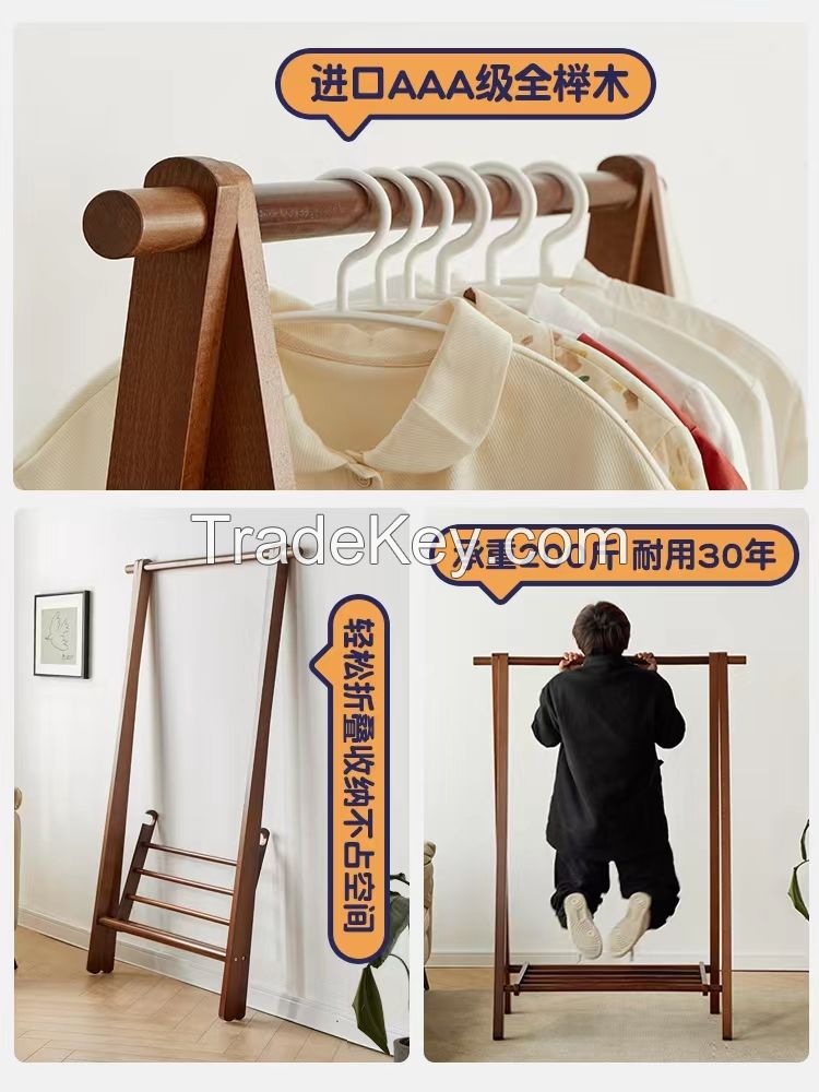 Solid wood hanger