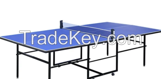 Sunshine Table Tennis Table Indoor Standard Household Foldable Movable with Wheels