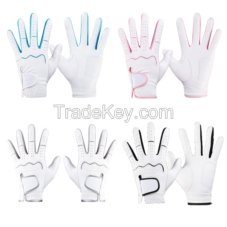 Sunshine Waterproof Colored Mens Ladies Golf Gloves for Men Women