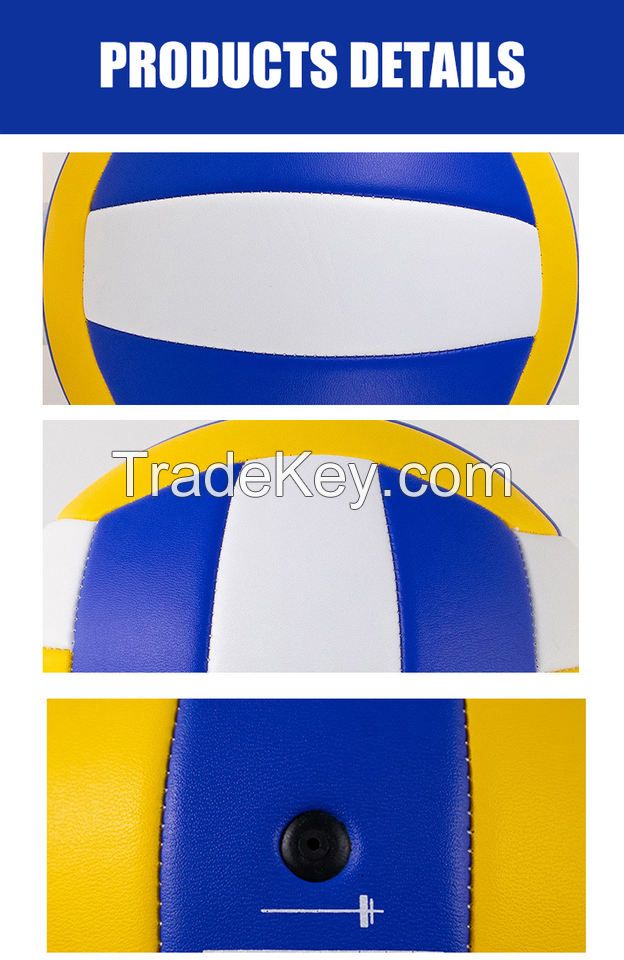 Sunshine Leather Volleyball Ball Foam Microfiber Volleyballs Soft Touch PVC Adults Volleyball Training