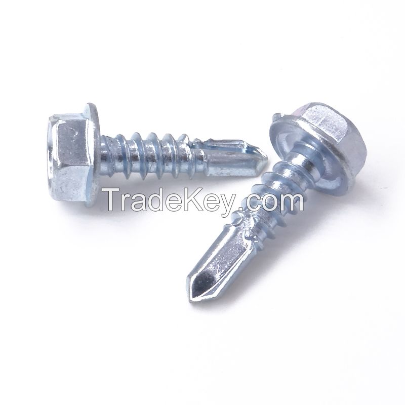 custom external hex self trapping screw