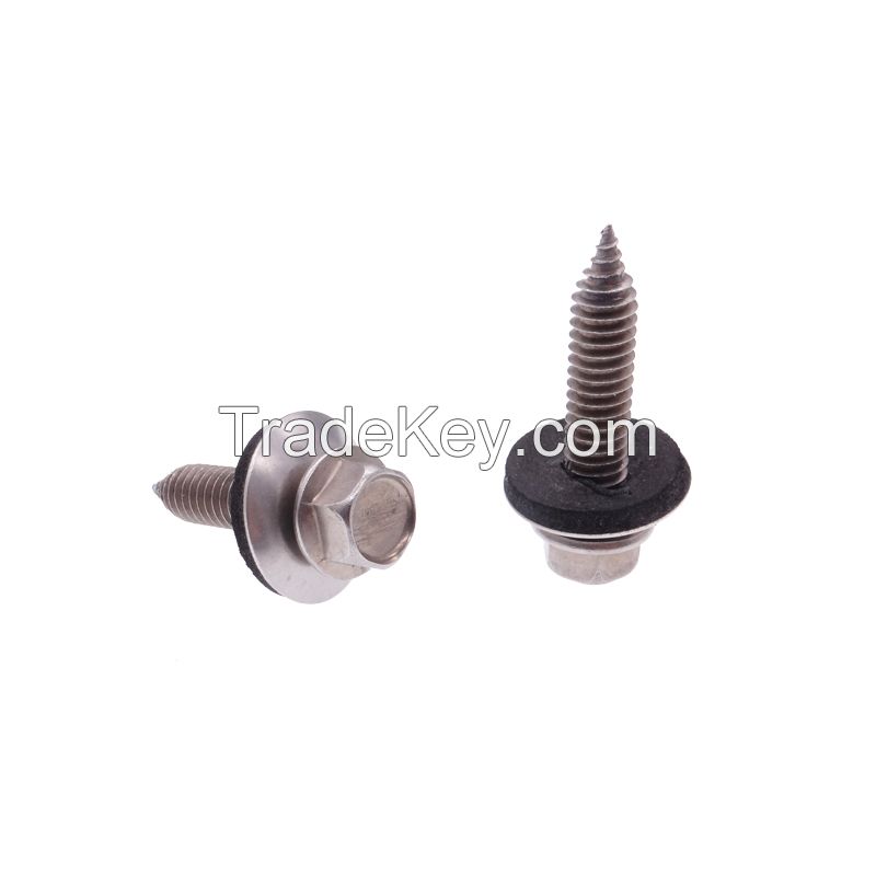 custom 3 parts sems screw