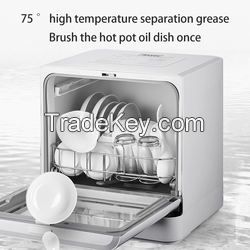 Household Dishwasher Desktop Installation Free Mini Dishwasher Portable Fully Automatic Intelligent Dish Washer Factory OEM