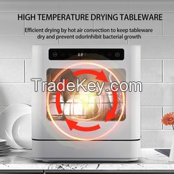 Household Dishwasher Desktop Installation Free Mini Dishwasher Portable Fully Automatic Intelligent Dish Washer Factory OEM