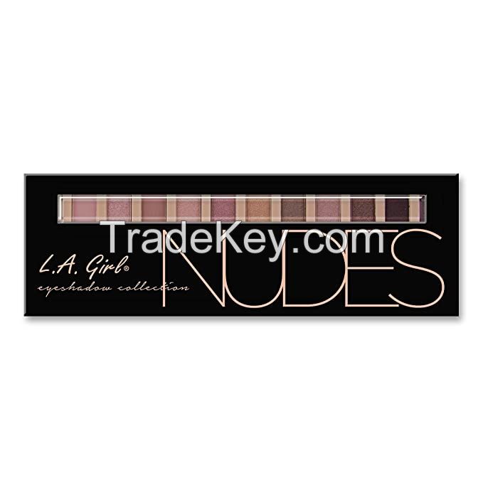 L.A. Girl Beauty Brick Eyeshadow, Nudes, 0.42 Ounce, Powder