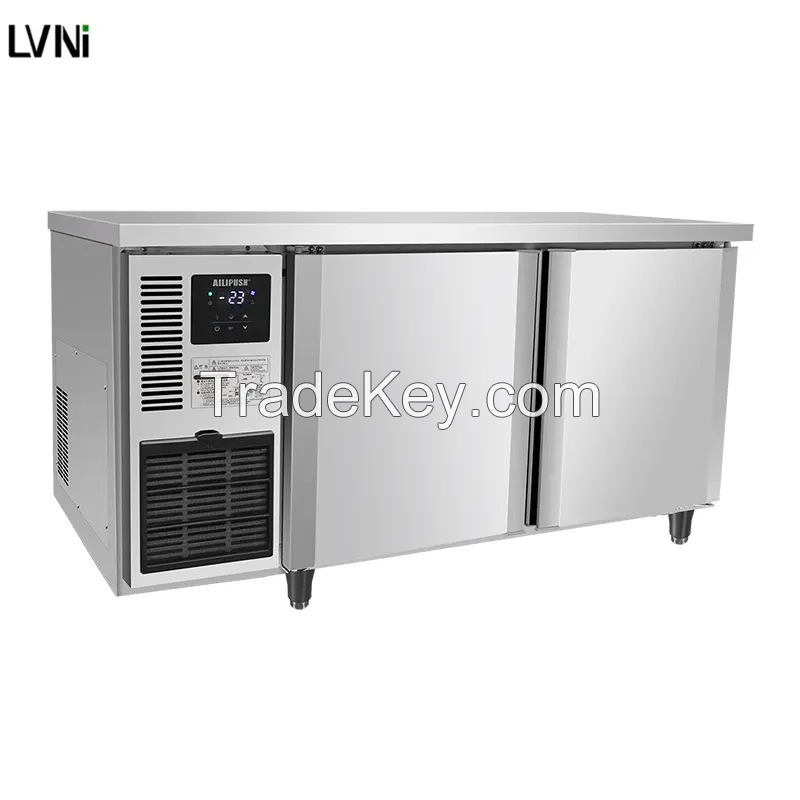 Kitchen counter refrigerator air-cooled frost-free energy-saving