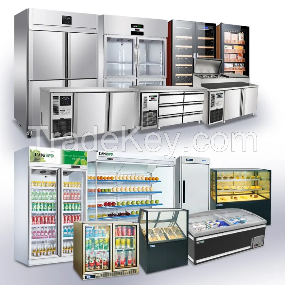 SUSHI, CAKE AIR-COOLED CIRCULATING DEMISTER DISPLAY CABINET SERIES