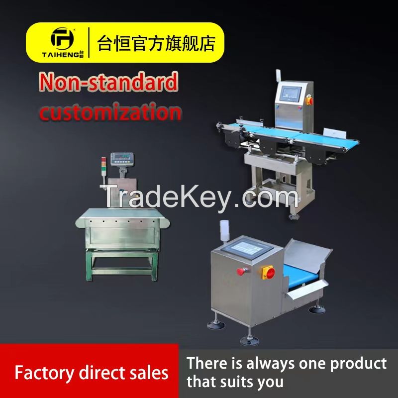 Factory Direct Sales Weight Scale Food Packing Machine Belt Conveyor Check Weigher