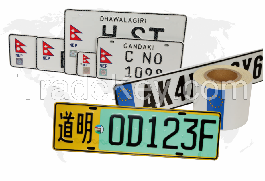 Car number plates reflective sheeting DM8200G