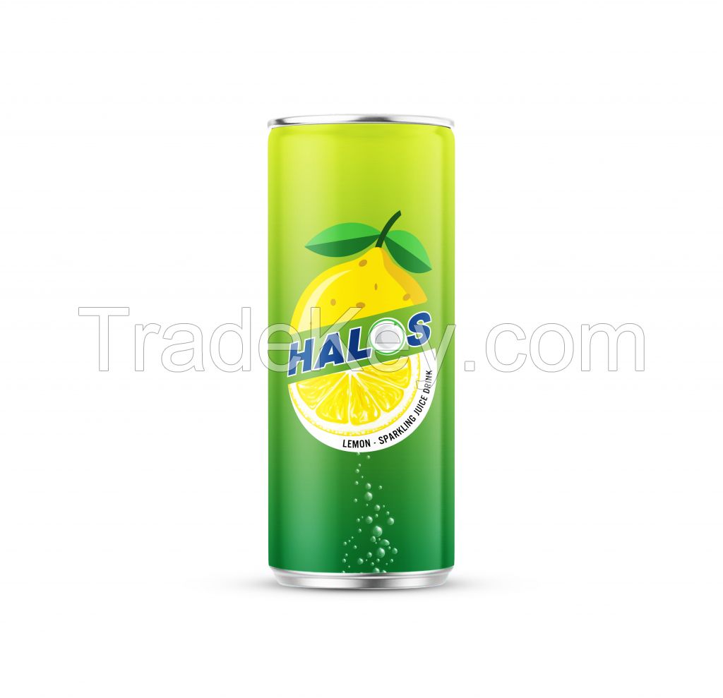 Manufacturer of Sparkling fruit juice drink- packing aluminium can from Viet Nam