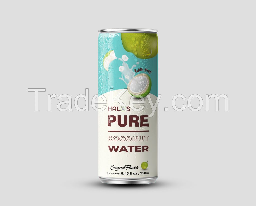 100% Coconut water with OEM brand in Viet Nam