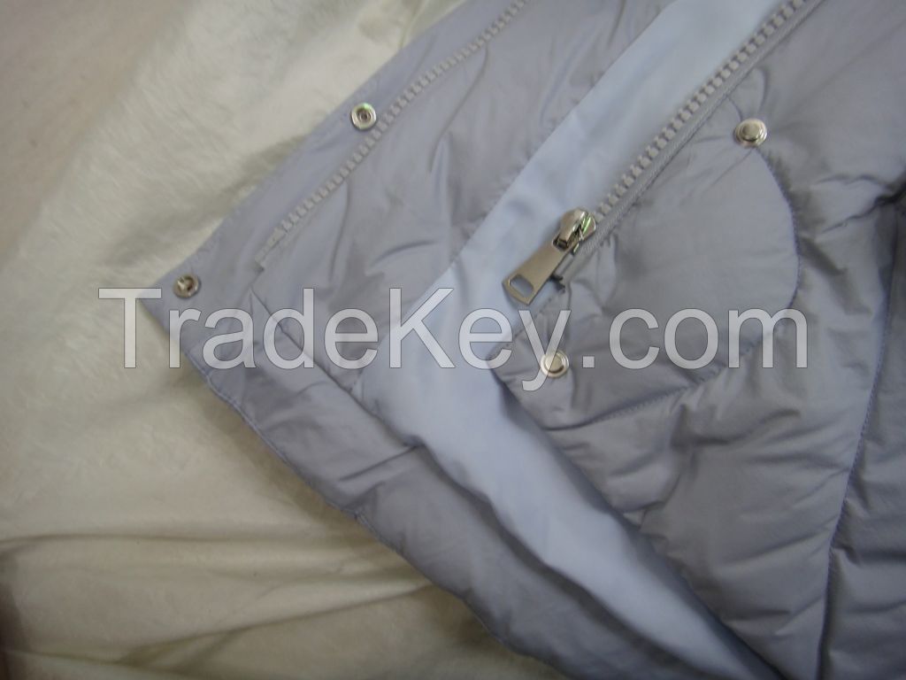 ladies fake down padded winter women jacket