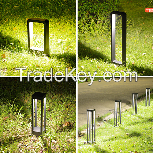 LED Lawn Lamp Landscape Lamp Pillar Garden Decoration Light Outdoor Ground Lamp for Street Path