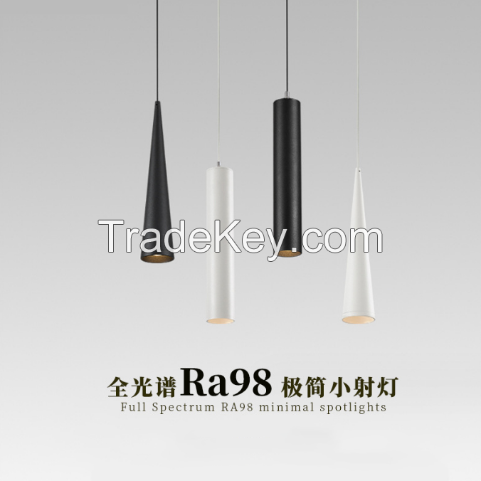 Simple Modern Pendant Lamp Hanging Light Minimalist Commercial Cylindrical Pendant Ceiling Light