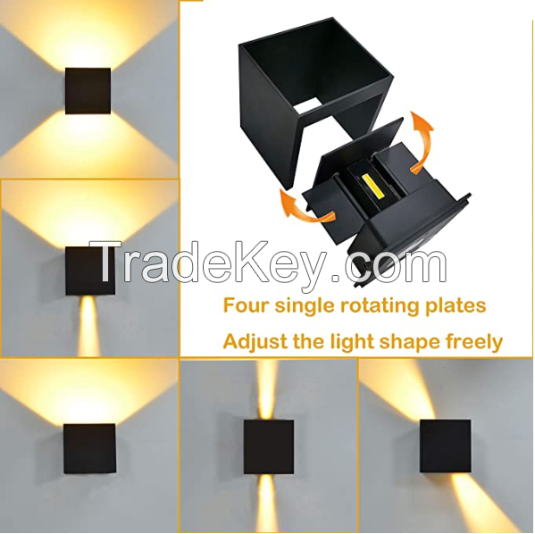 Waterproof Outdoor Wall Light Courtyard Balcony Staircase Aisle Exterior Wall Light Doorway Lighting