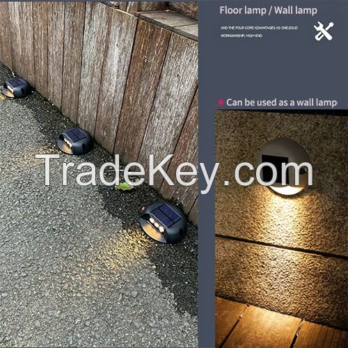 3LED Outdoor Garden Solar Light Led Underground Lights Solar Waterproof IP65 Buried Floor Light Path Ground Lights