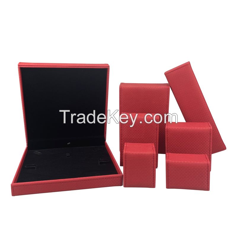 LUXURY LEATHER WEAVE STYLE JEWELRY BOX